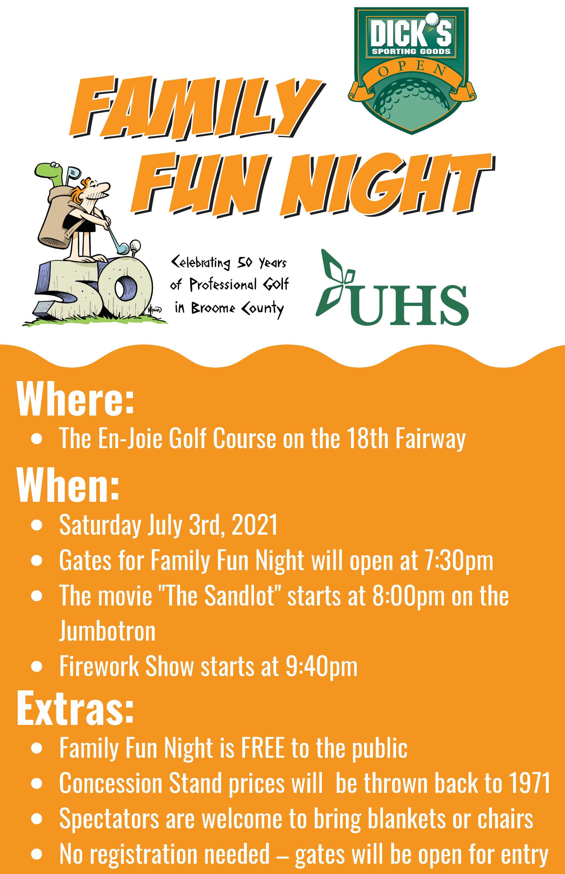 Family Fun Night Poster